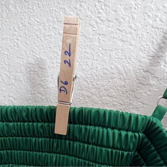 TUCKERNUCK A.L.C Blakey Cut out Satin Dress in green size 12 - Picture 11 of 15